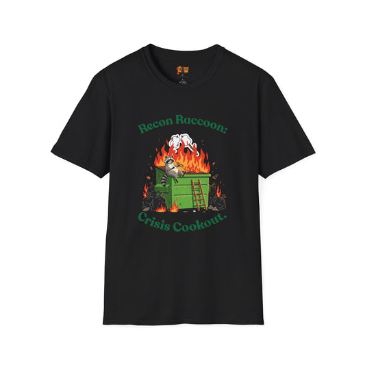 Recon Raccoon: Crisis Cookout T-Shirt