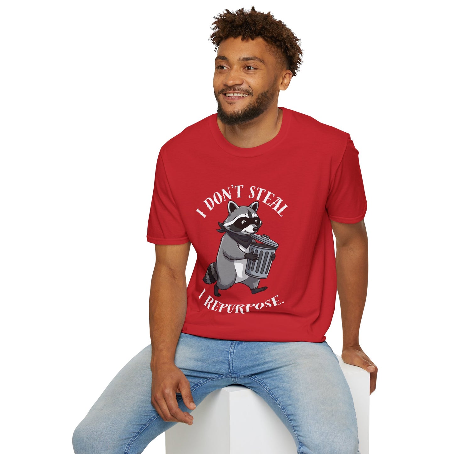I Don't Steal I Repurpose Raccoon T-Shirt