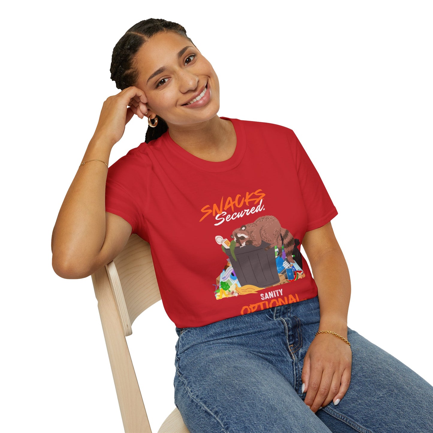 Snacks Secured, Racoom T-Shirt