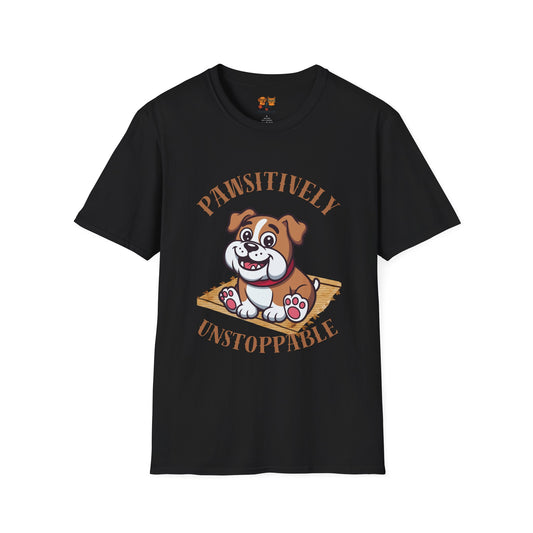 Pawsitively Unstoppable Puppy T-Shirt