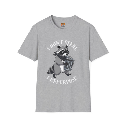 I Don't Steal I Repurpose Raccoon T-Shirt