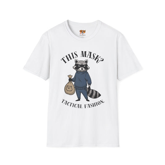 Raccoon 'This Mask? Tactical Fashion' T-Shirt