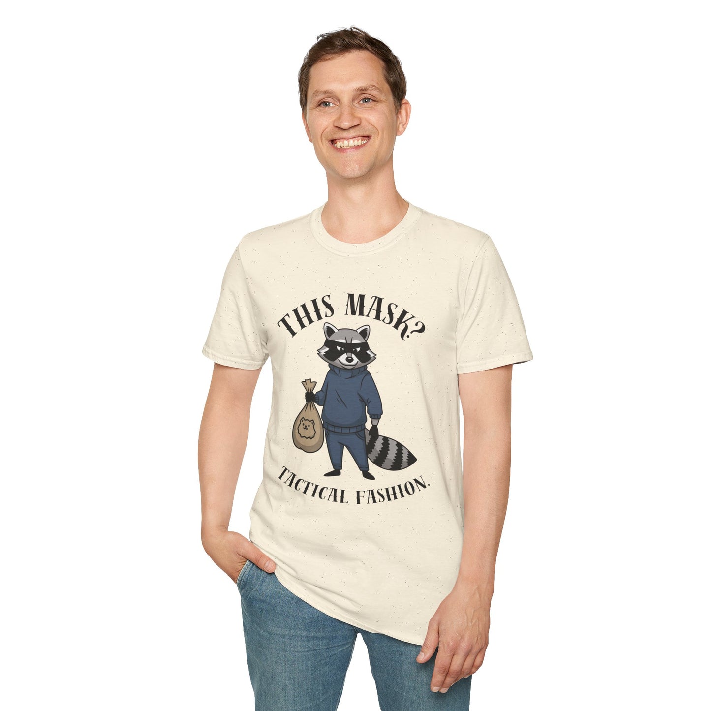 Raccoon 'This Mask? Tactical Fashion' T-Shirt