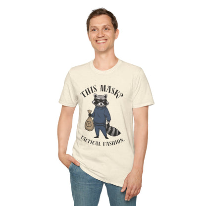 Raccoon 'This Mask? Tactical Fashion' T-Shirt