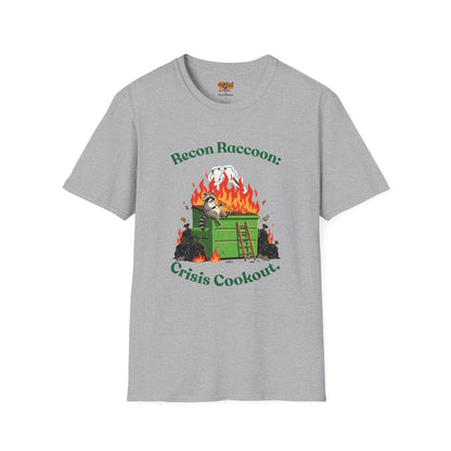 Recon Raccoon: Crisis Cookout T-Shirt