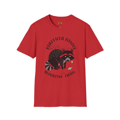 “Racoon Bandit ” T-Shirt — Cute Raccoon Graphic Tee