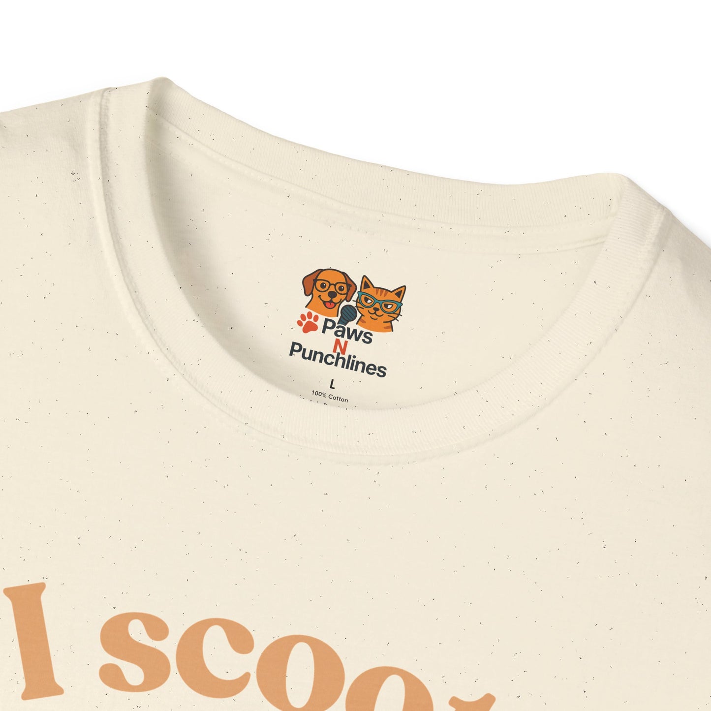 Pug on Scooter T-Shirt – "I scoot. You salute." Cute Pug Graphic Tee