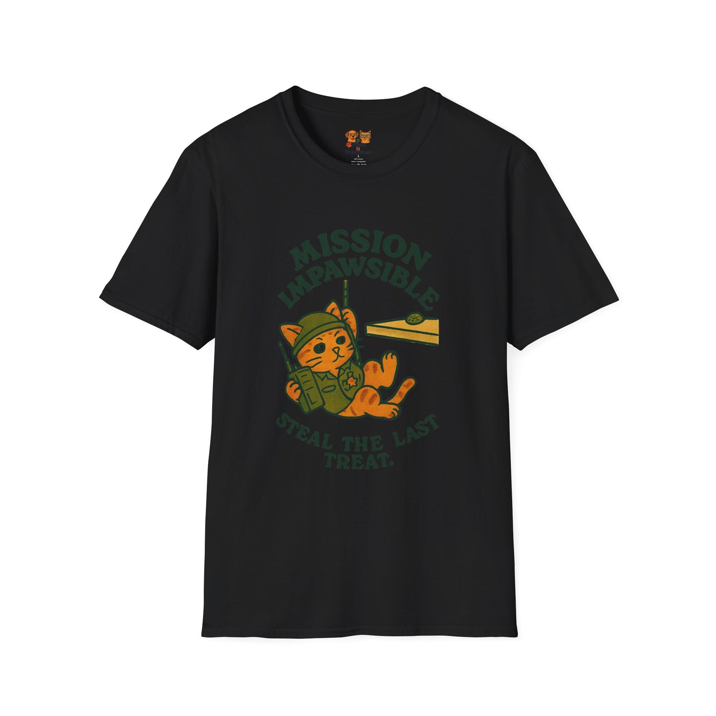 Mission IMPAWSIBLE Cat T-Shirt