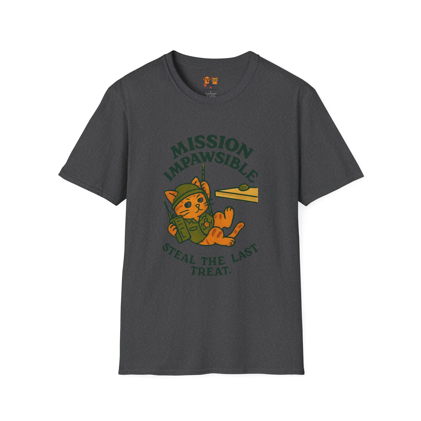 Mission IMPAWSIBLE Cat T-Shirt