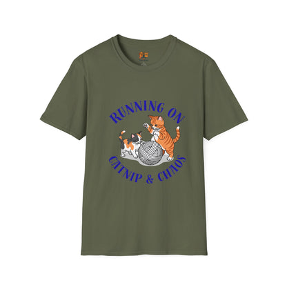 Running on Catnip & Chaos  Tee's