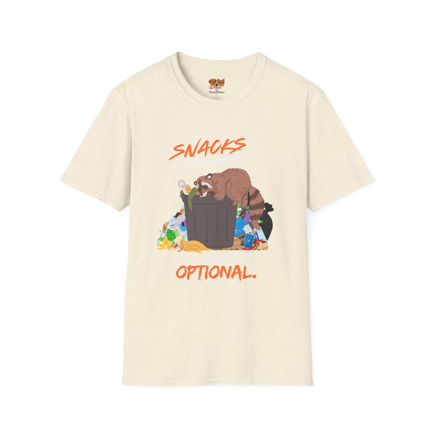Snacks Secured, Racoom T-Shirt