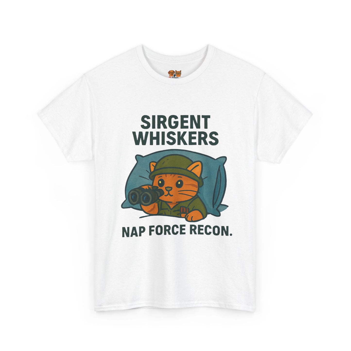 Sirgent Whiskers Nap Force Recon T-Shirt