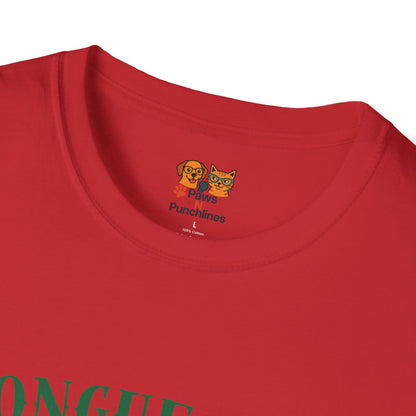 Tongue Out Sass On T-Shirt — Cute Pug & Shiba Inu Graphic Tee