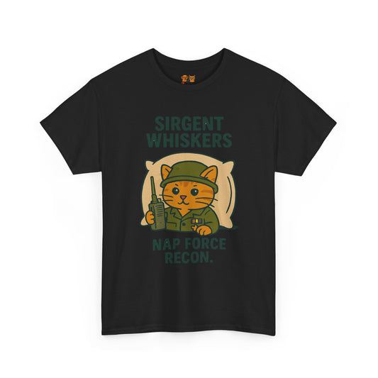 Sirgent Whiskers Nap Force Recon T-Shirt