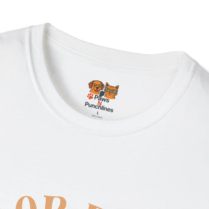 Flop Ears Full Cheer Dog T-Shirt — Cute Happy Pup Graphic Tee