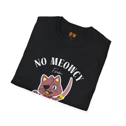 No Meowcy Pirate Cat Unisex Tee