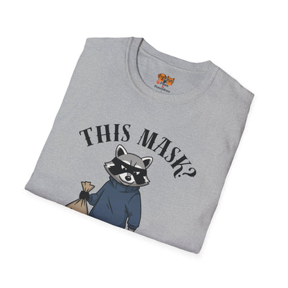 Raccoon 'This Mask? Tactical Fashion' T-Shirt