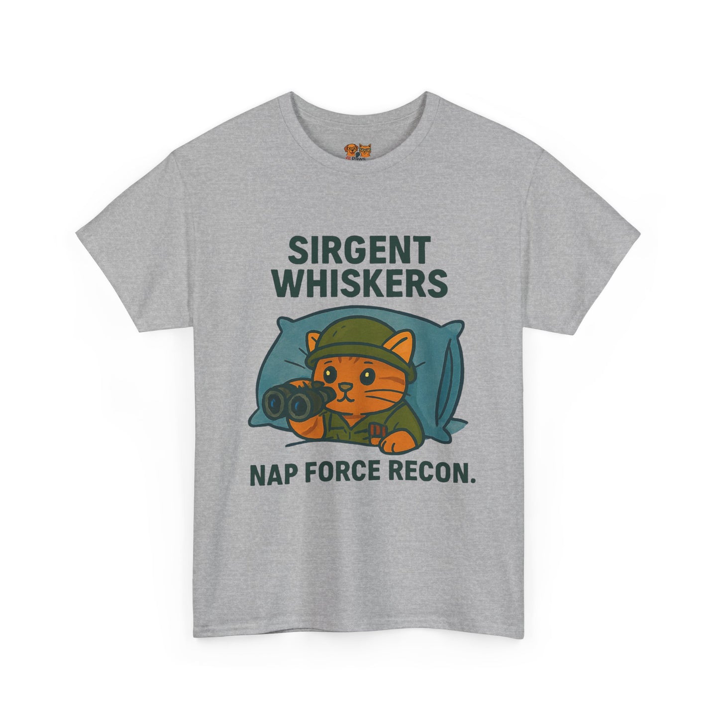 Sirgent Whiskers Nap Force Recon T-Shirt