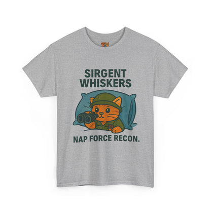Sirgent Whiskers Nap Force Recon T-Shirt