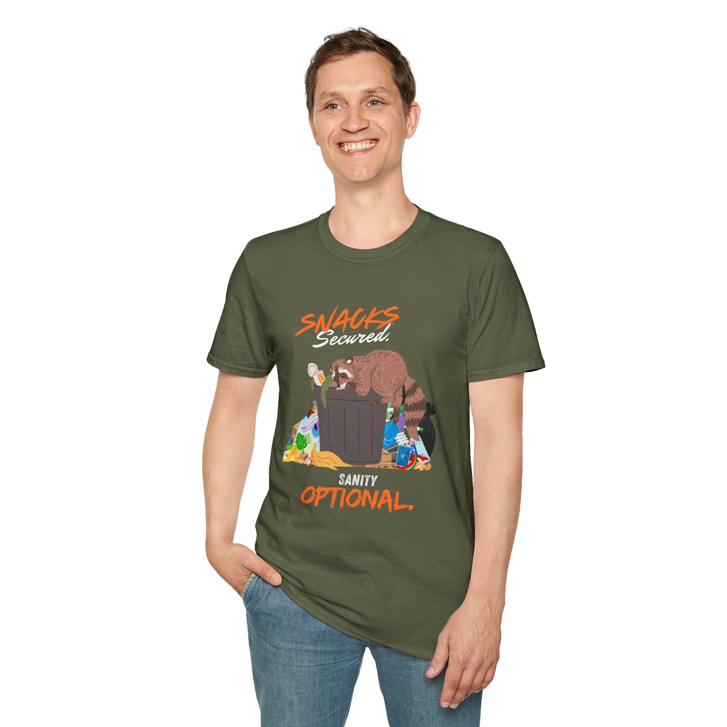 Snacks Secured, Racoom T-Shirt