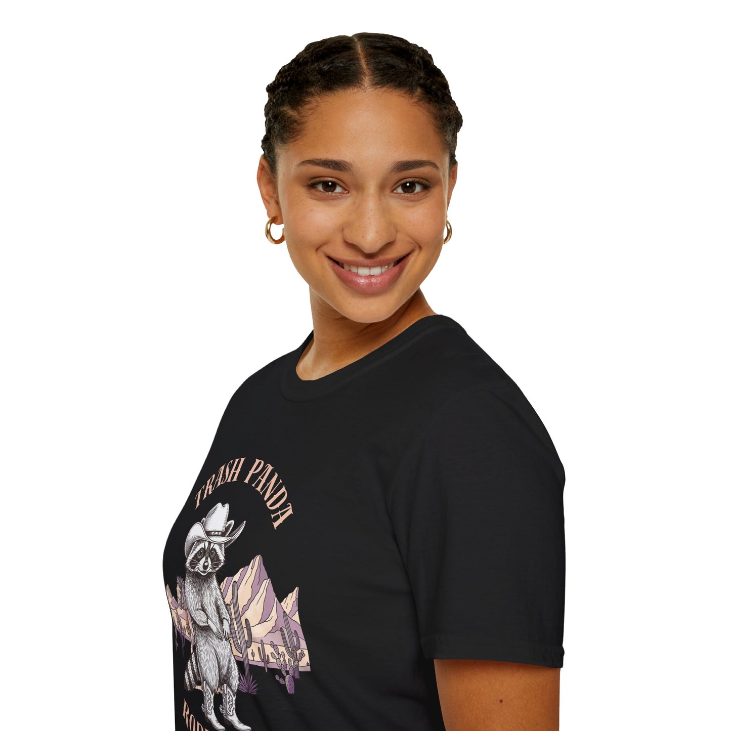 Rodeo Raccoon T-Shirt — 'Vintage Western Graphic Tee