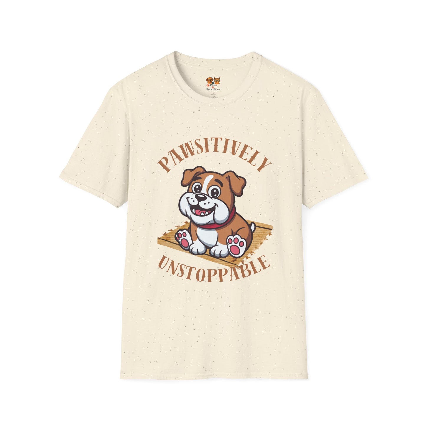 Pawsitively Unstoppable Puppy T-Shirt