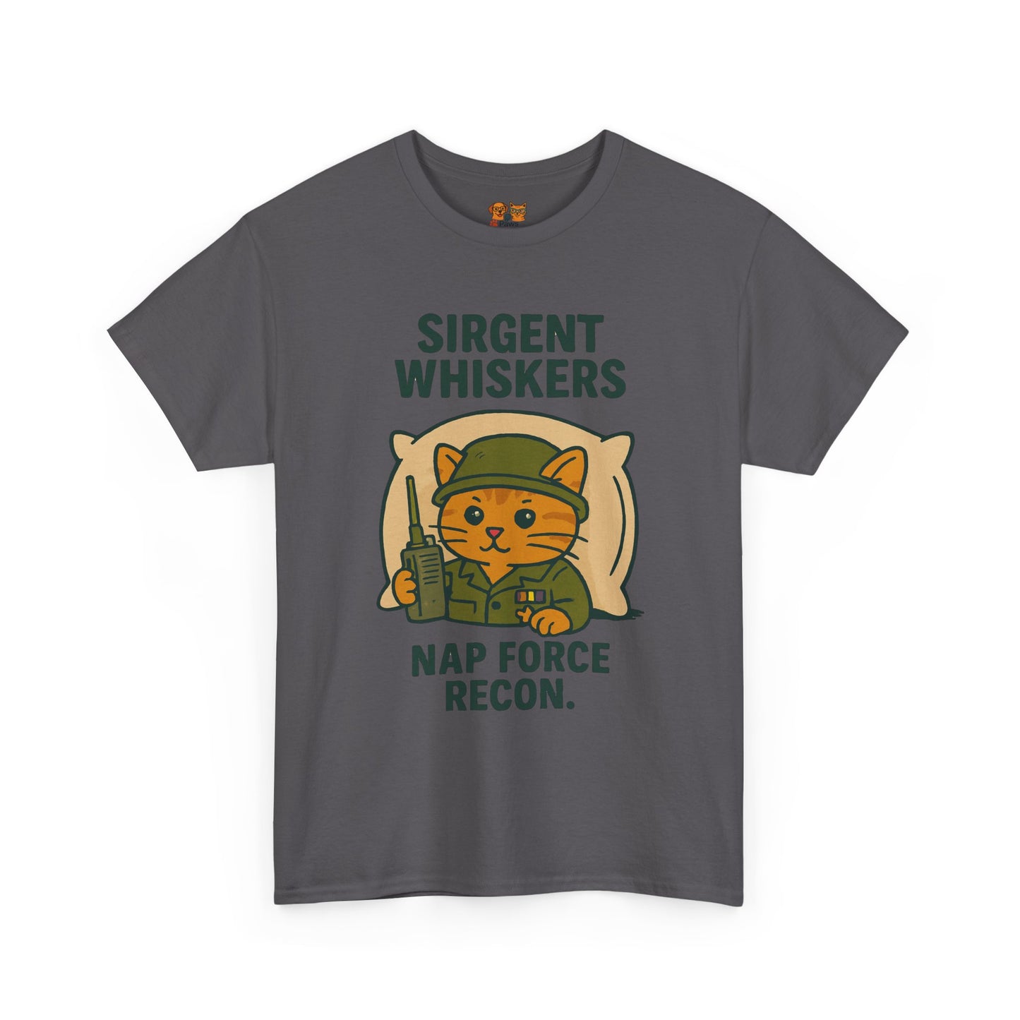 Sirgent Whiskers Nap Force Recon T-Shirt