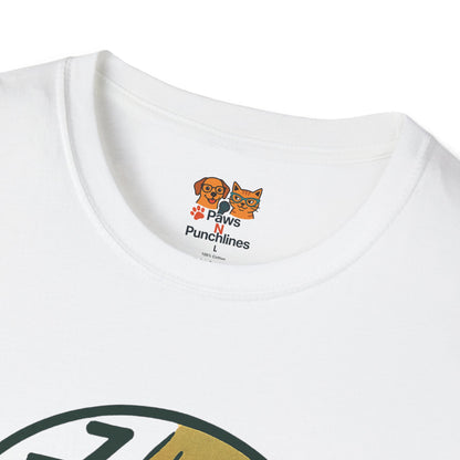 Nap Command Unit T-Shirt — Cute Sleeping Cat Military Patch Tee