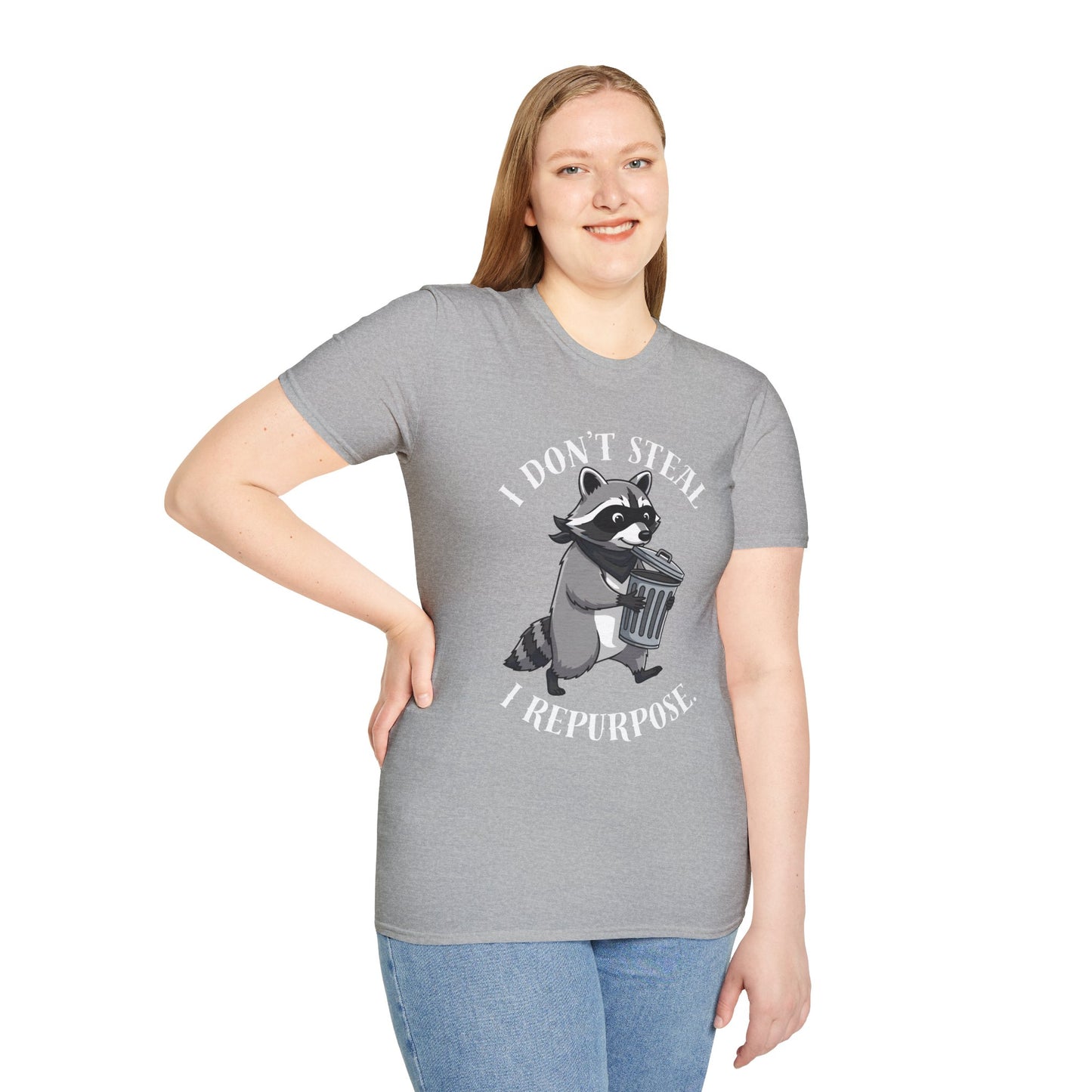 I Don't Steal I Repurpose Raccoon T-Shirt
