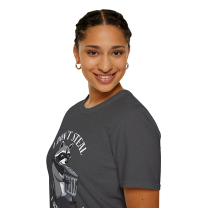 I Don't Steal I Repurpose Raccoon T-Shirt