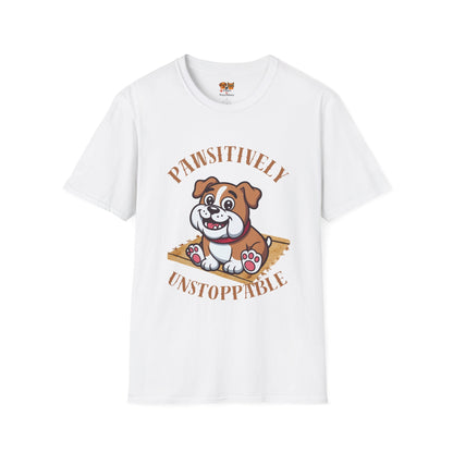 Pawsitively Unstoppable Puppy T-Shirt