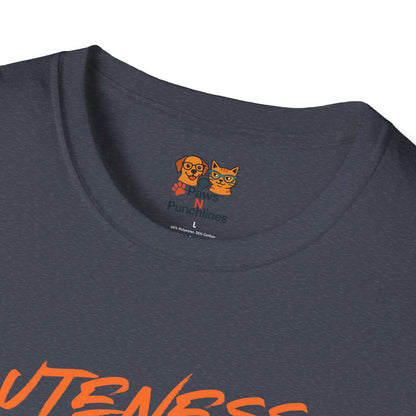 Cuteness Is My Cover Story Red Panda T-Shirt