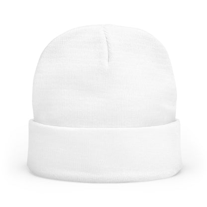 Paws & Punchlines Embroidered Knit Beanie — Cute Dog & Cat Winter Hat