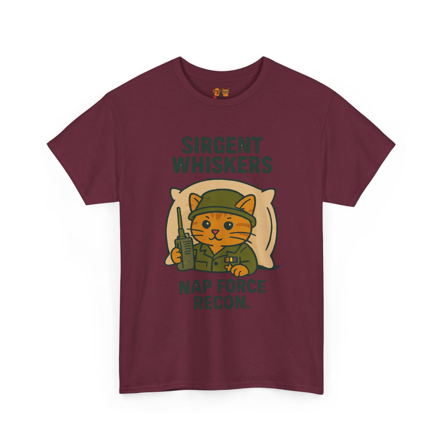 Sirgent Whiskers Nap Force Recon T-Shirt