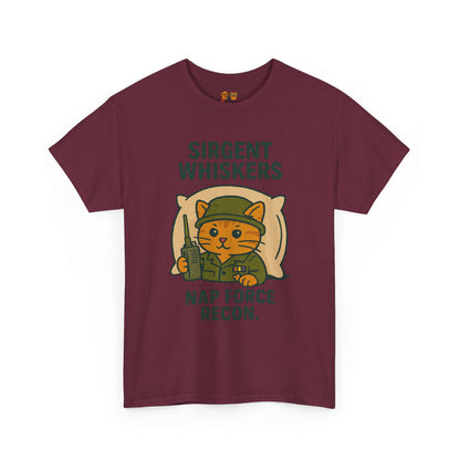 Sirgent Whiskers Nap Force Recon T-Shirt