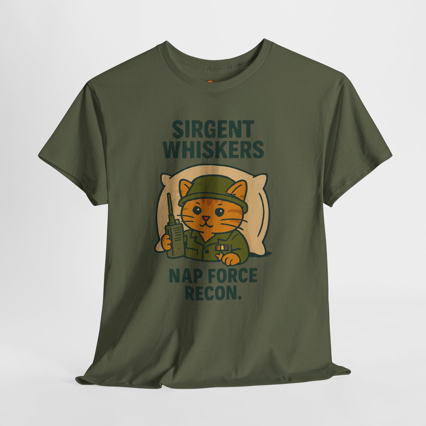Sirgent Whiskers Nap Force Recon T-Shirt