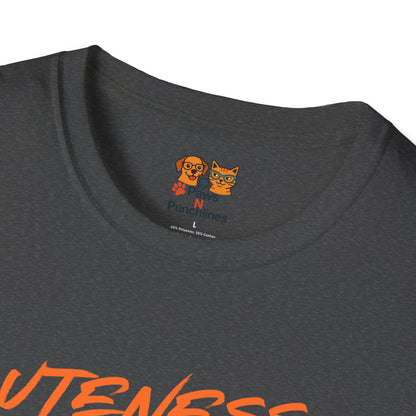 Cuteness Is My Cover Story Red Panda T-Shirt