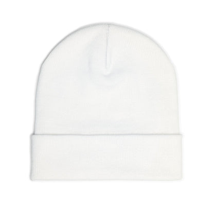 Paws & Punchlines Embroidered Knit Beanie — Cute Dog & Cat Winter Hat