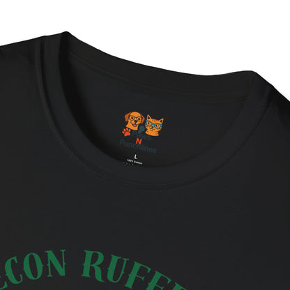 T-Shirt — "Recon Ruffport: Squirrel Spotted" Cute Cartoon Dog Tee