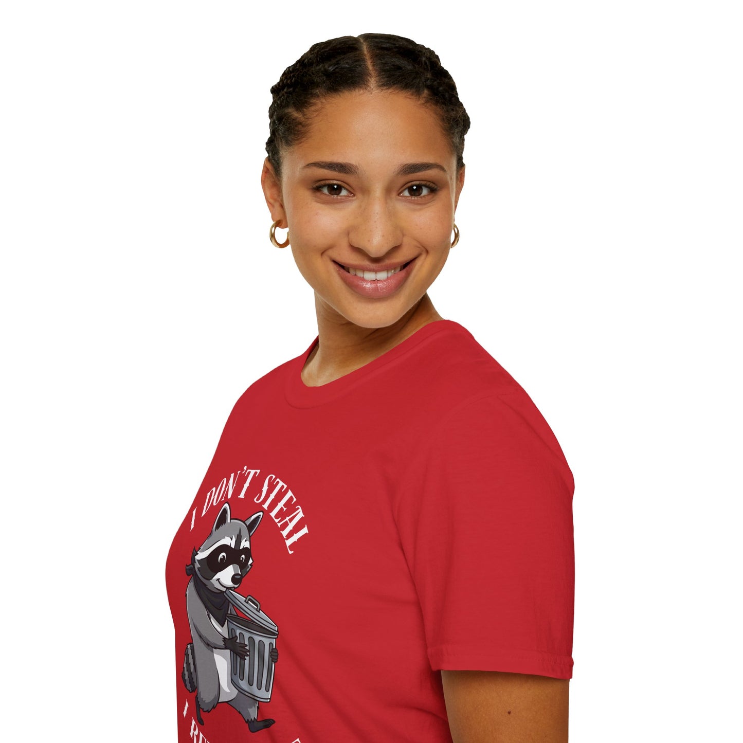 I Don't Steal I Repurpose Raccoon T-Shirt