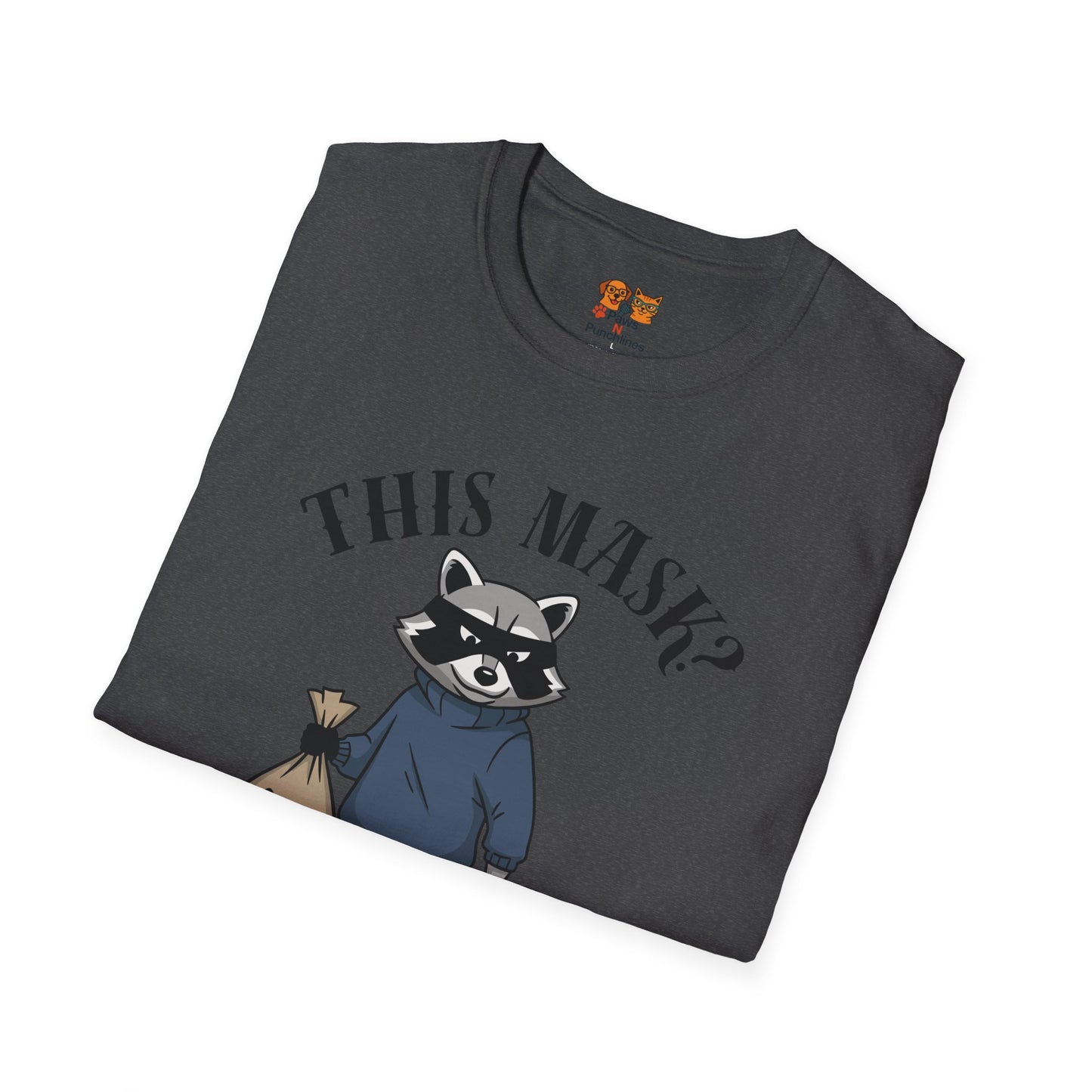 Raccoon 'This Mask? Tactical Fashion' T-Shirt