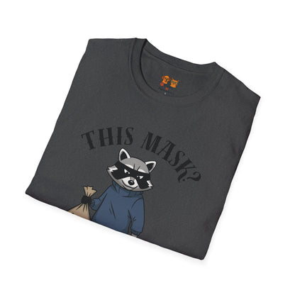 Raccoon 'This Mask? Tactical Fashion' T-Shirt
