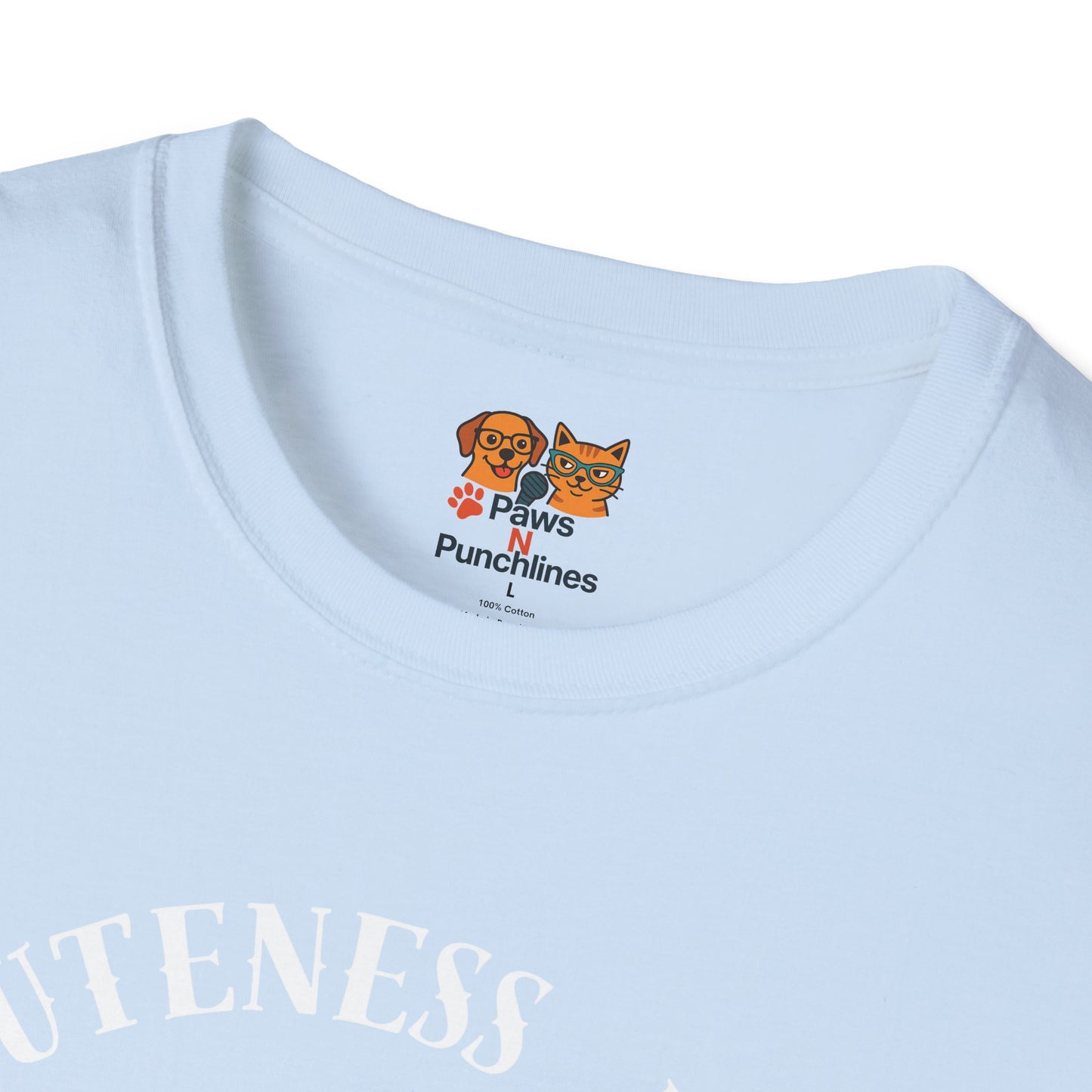 Cuteness Is My Cover Story Tee — Funny Raccoon & Trash Panda Graphic T-Shirt