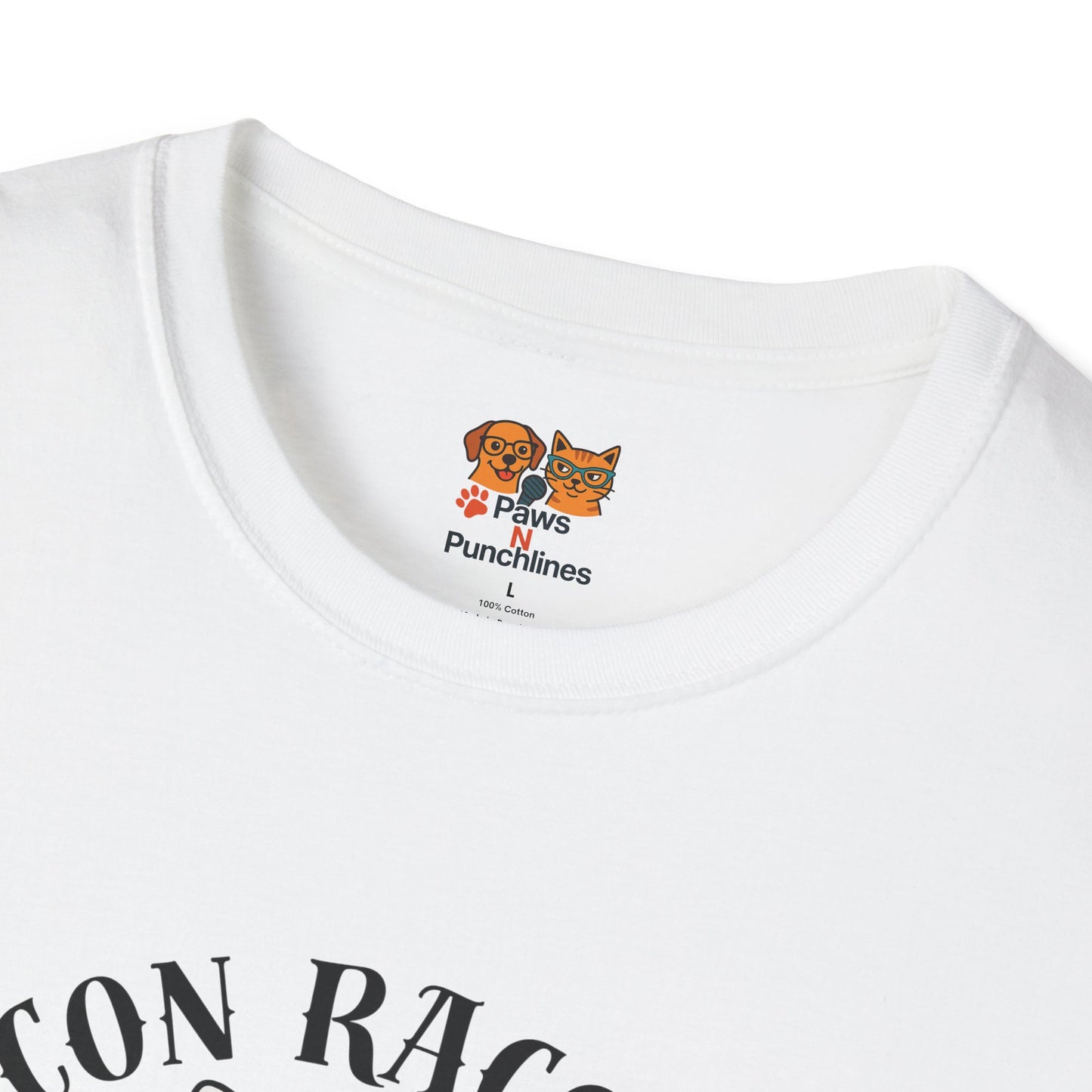Recon Raccoon T-Shirt — "Loot Secured" Cute Thief Raccoon Graphic Tee