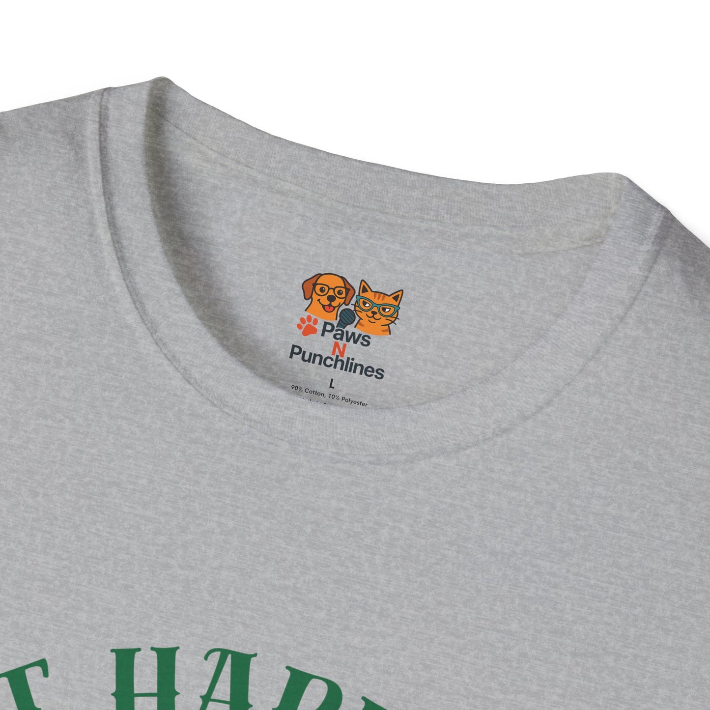 “Shit Happens I’m Cute” Puppy Graphic T-Shirt