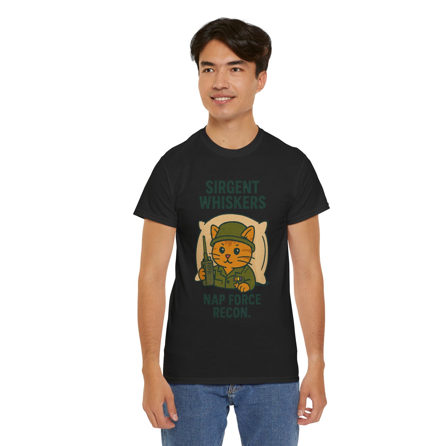 Sirgent Whiskers Nap Force Recon T-Shirt