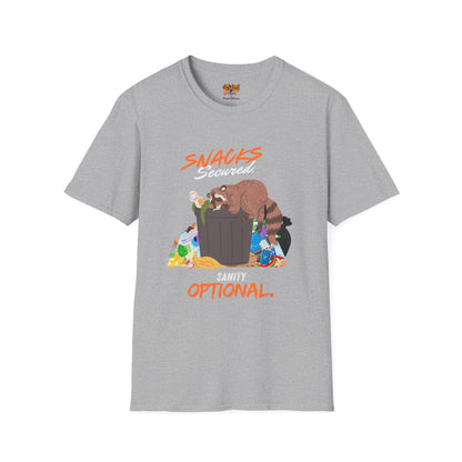 Snacks Secured, Racoom T-Shirt