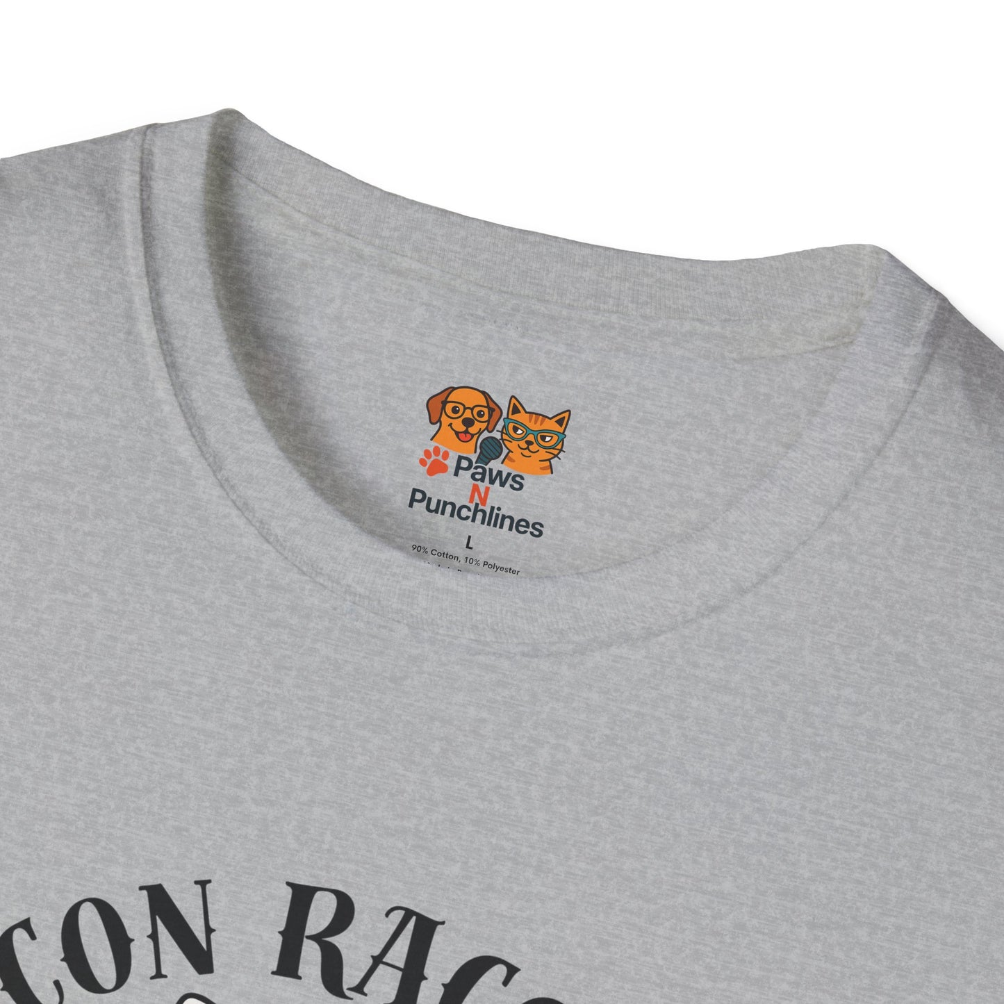 Recon Raccoon T-Shirt — "Loot Secured" Cute Thief Raccoon Graphic Tee