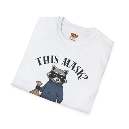 Raccoon 'This Mask? Tactical Fashion' T-Shirt