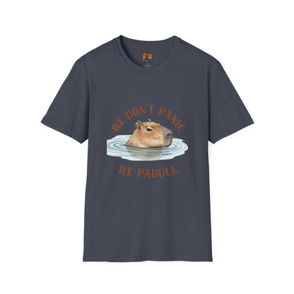 Capybara 'We Don’t Panic, We Paddle' T-Shirt